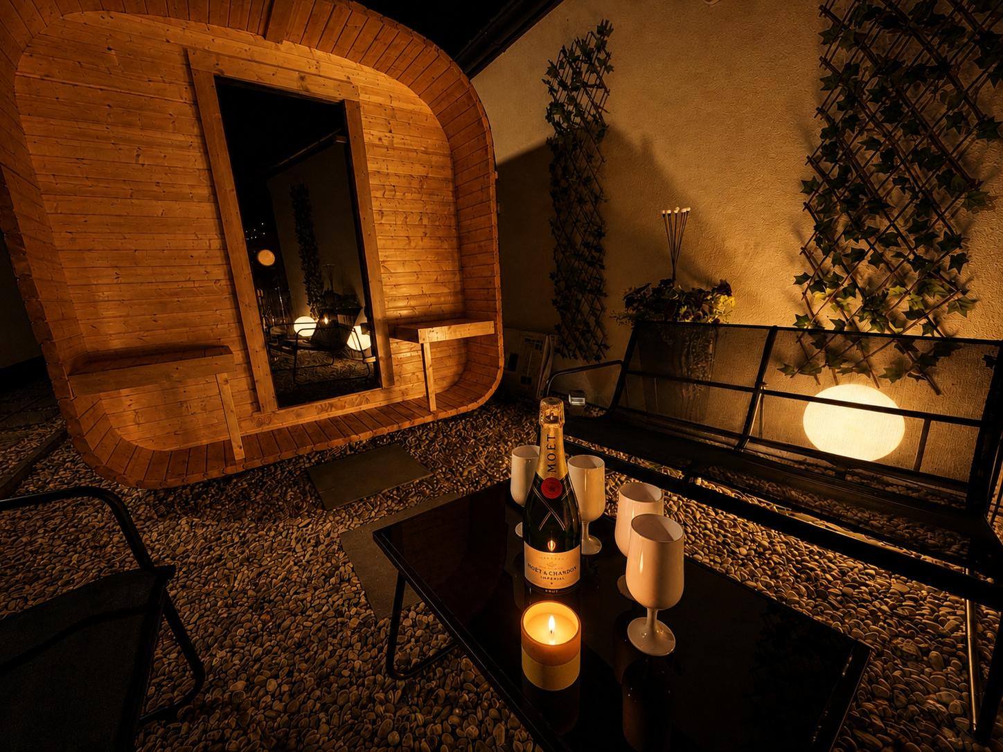 Chalet Kamzík — Sauna pod hviezdami